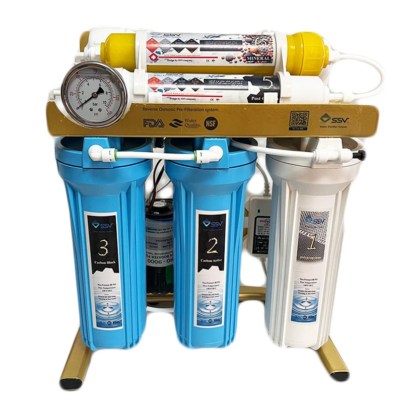 دستگاه تصفیه کننده آب اس اس وی مدل Golden Blue X600