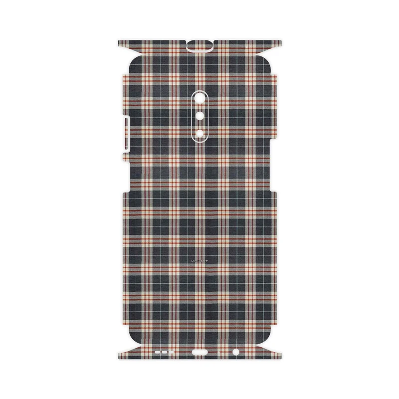برچسب پوششی ماهوت مدل Fabric Texture 5-FullSkin مناسب برای گوشی موبایل اپو Realme X