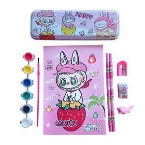 بسته لوازم تحریر مدل لبوبو بسته 9 عددی