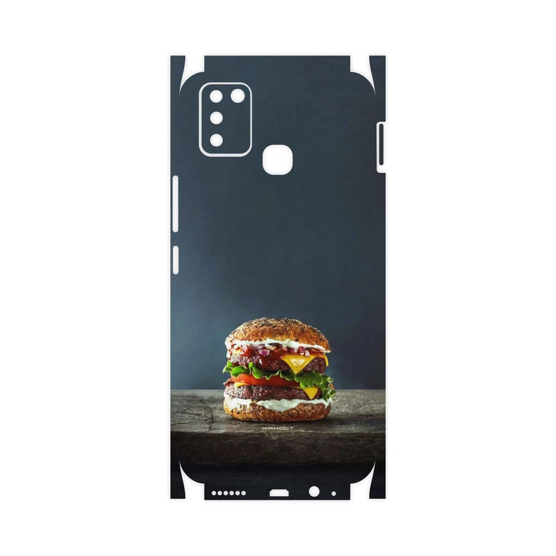 برچسب پوششی ماهوت مدل Hamburger-FullSkin مناسب برای گوشی موبایل اینفینیکس Smart 6 X657B