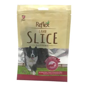 غذای تشویقی سگ رفلکس مدل lamb slice وزن 80 گرم