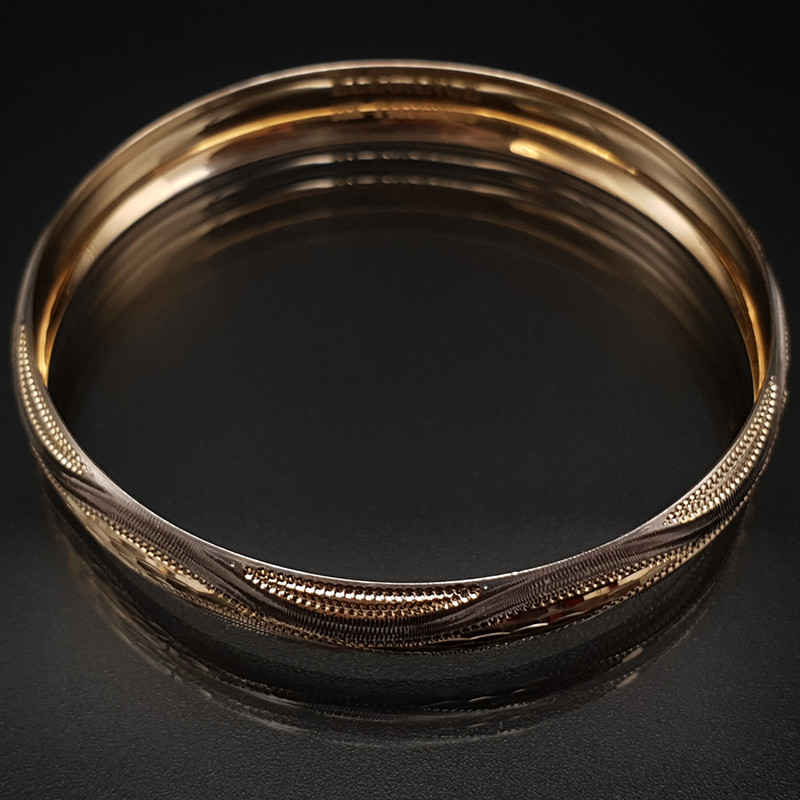 النگو طلا 18 عیار زنانه مدل 1EL1836