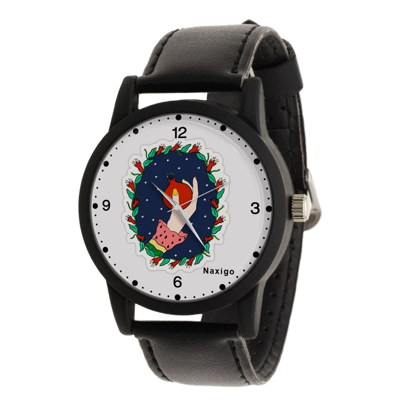 ساعت مچی عقربه ای ناکسیگو مدل شب یلدا کد LF11712