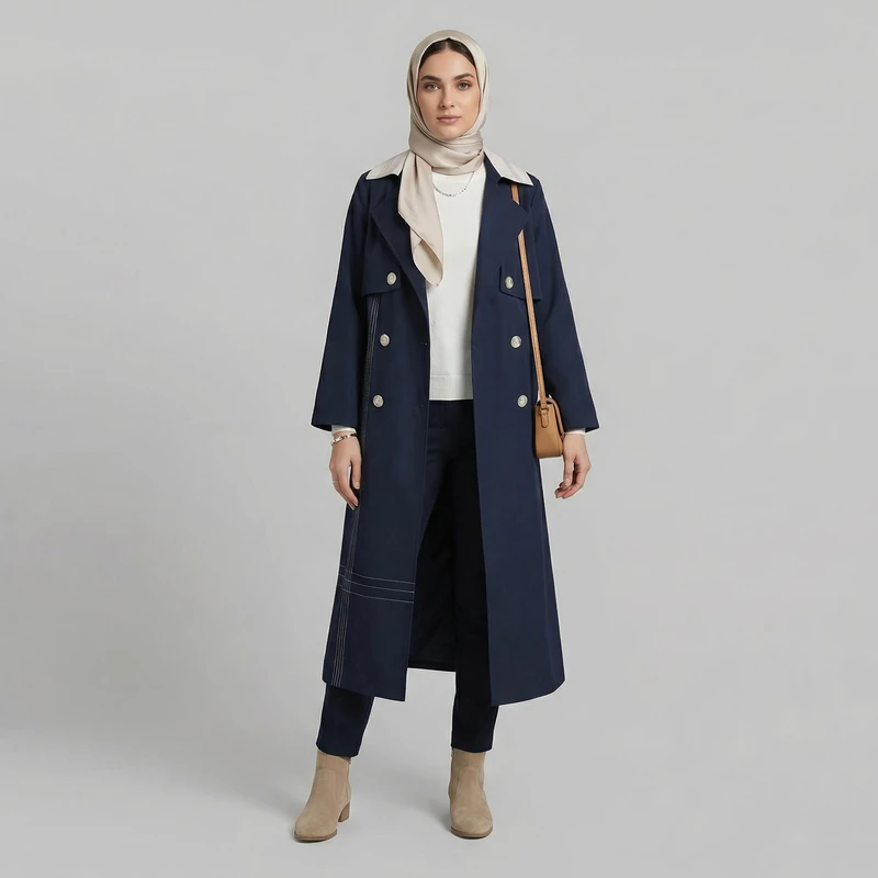 بارانی زنانه السانا مدل ژوبین کد 232428