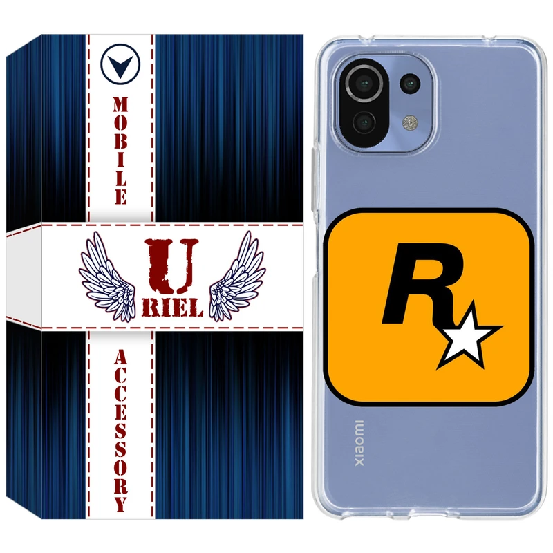 کاور یوریل مدل Clear کد 54 طرح راک استار مناسب برای گوشی موبایل شیائومی Mi 11 Lite / 11 Lite 5G NE