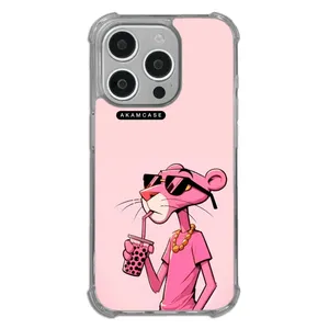 AKAM AMC-WTA15PRO-PINK PANTHER2 Cover For Apple iPhone 15 Pro