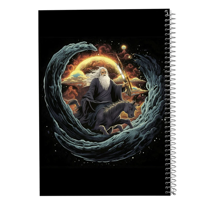 دفتر مشق 50 برگ مدوپد مدل  ارباب حلقه ها The Lord of the Rings کد DF3089
