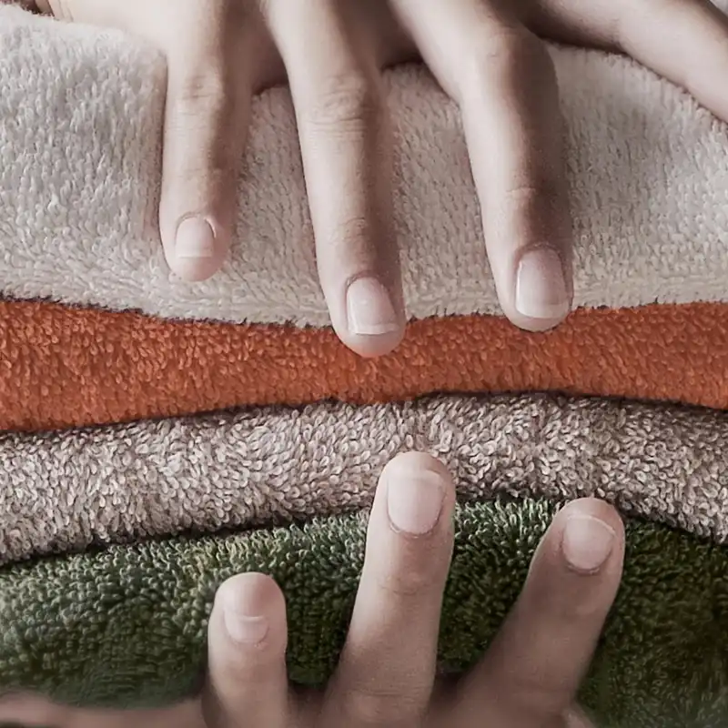 حوله دستی کوتون مانیا مدل biscay سایز 90*50 سانتی متر مجموعه ۴ عددی