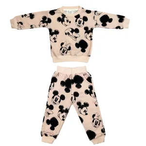 ست سویشرت و شلوار دخترانه مدل میکی موس