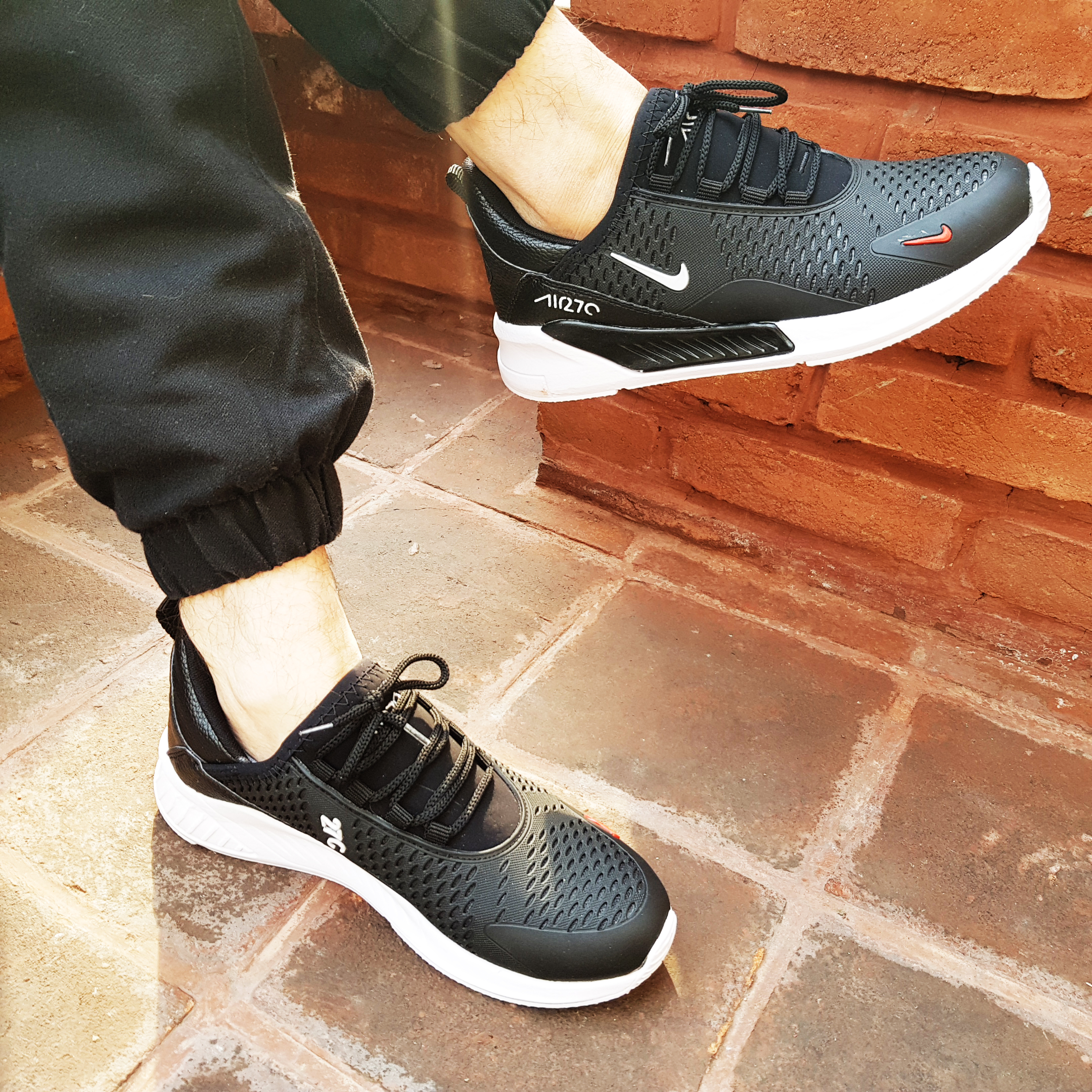 کفش پیاده روی مدل Air Max 270 lk  رنگ مشکی