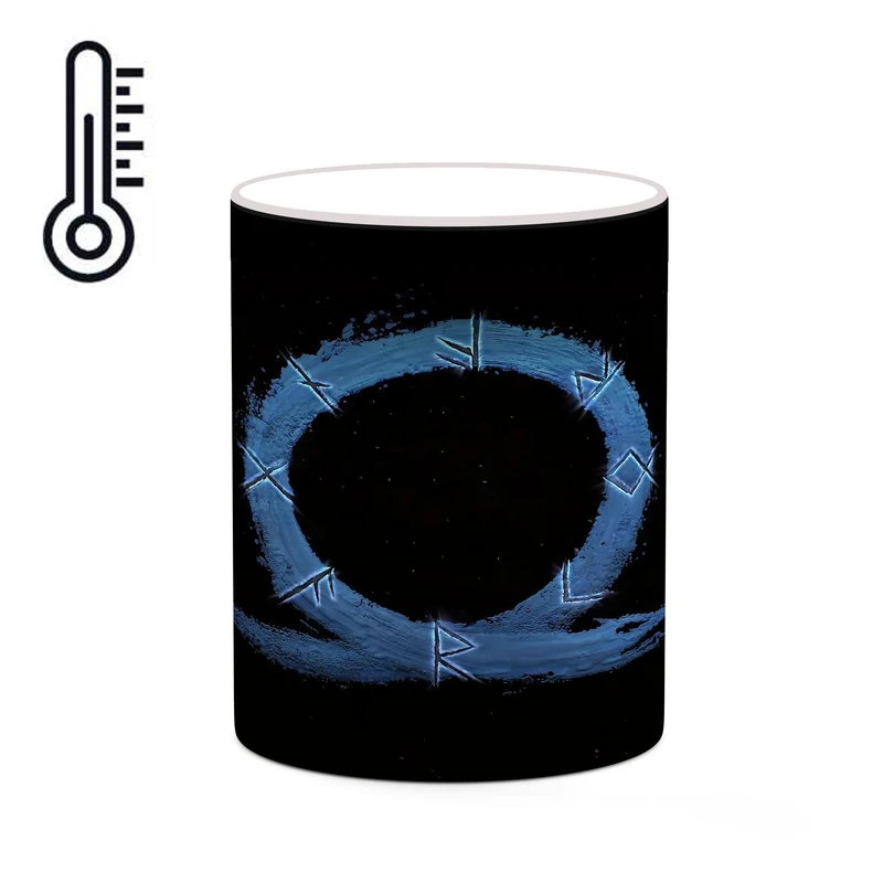 ماگ حرارتی کاکتی طرح گاد آف وار God Of War مدل mgh40668