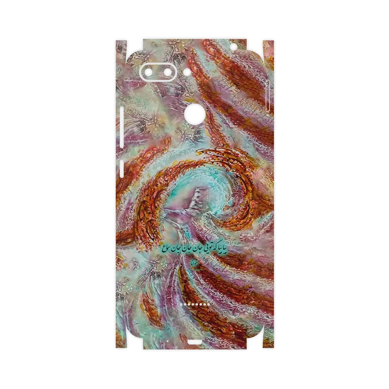 برچسب پوششی ماهوت مدل Molana-FullSkin مناسب برای گوشی موبایل شیائومی Redmi 6