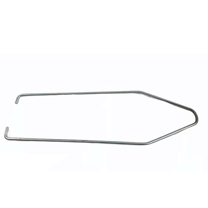 قلاب میلگرد بستر گالوانیزه مدل B10-15-30 بسته 50 عددی