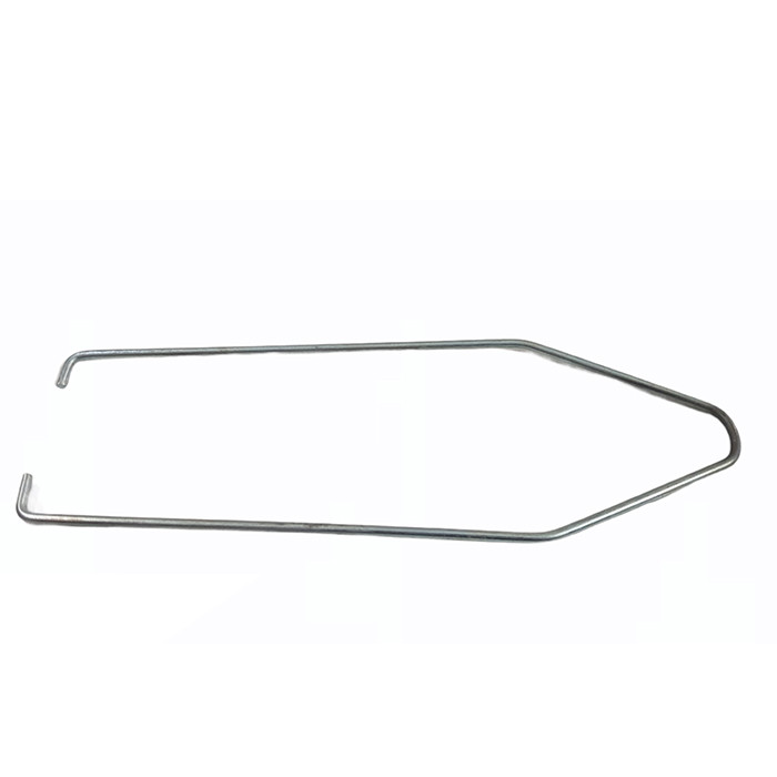 قلاب میلگرد بستر گالوانیزه مدل B10-15-30 بسته 50 عددی