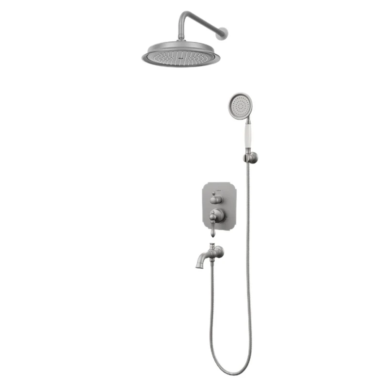 دوش حمام کسری مدل ناپل توکار