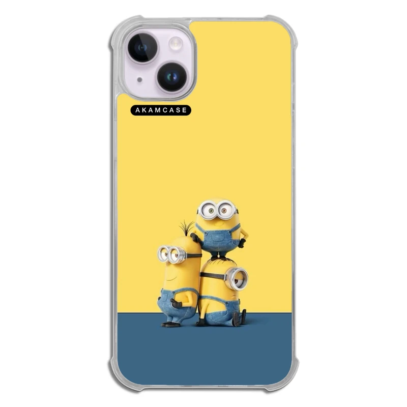 کاور آکام مدل AMC-WTA14PLUS-MINIONS4 مناسب برای گوشی موبایل اپل iPhone 14 Plus
