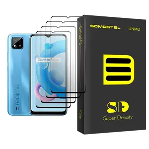 Somastel SD Glass MIX004 Screen Protector For Realme C20 Pack Of 4
