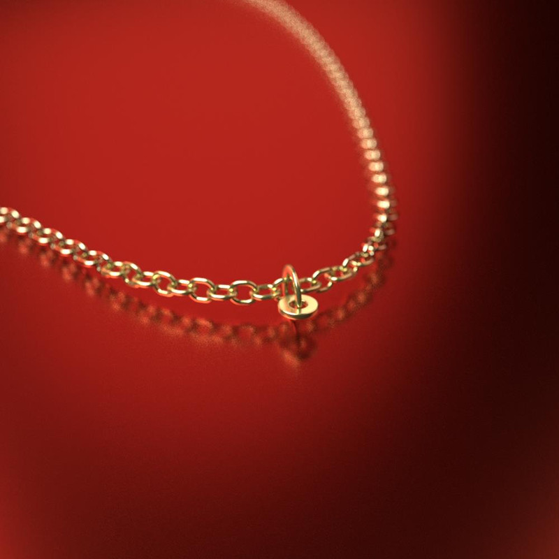 آویز ساعت طلا 18 عیار زنانه مدوپد مدل هندسی کد CA13189