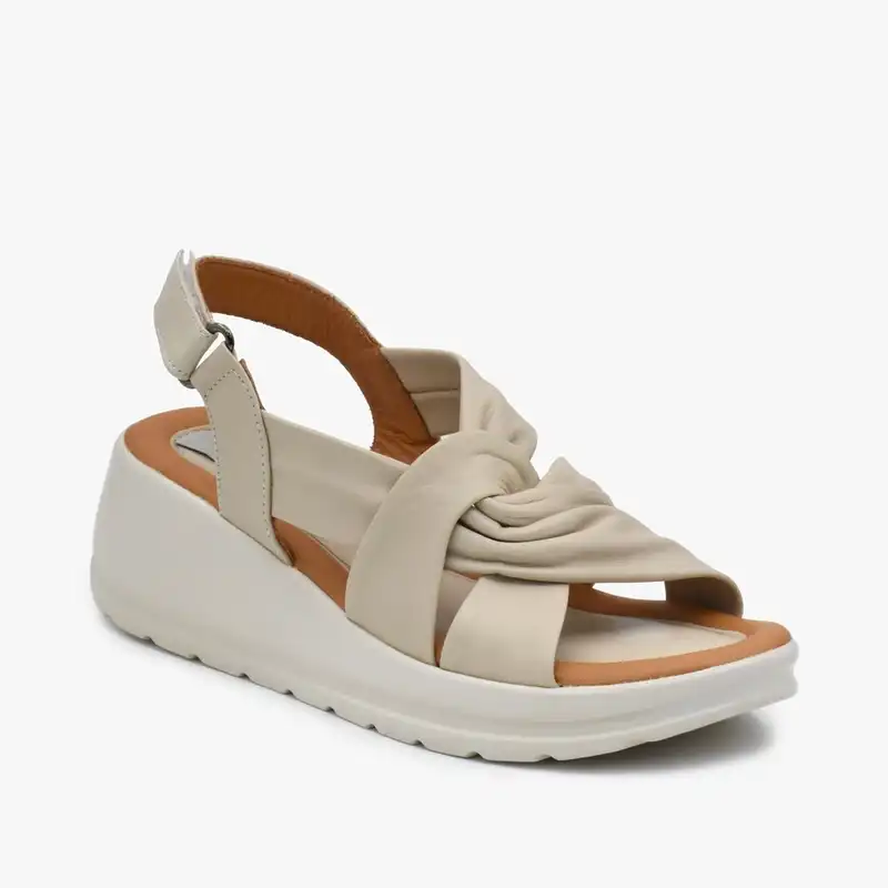 صندل زنانه چرم تهران مدل Q72K