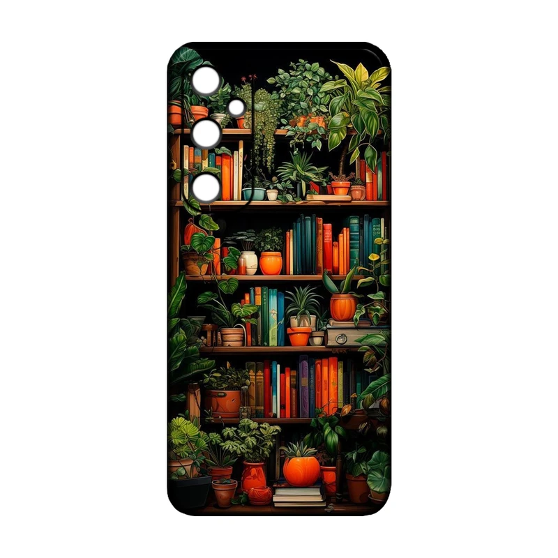کاور طرح کتابخانه کد 429 مناسب برای گوشی موبایل سامسونگ Galaxy A26