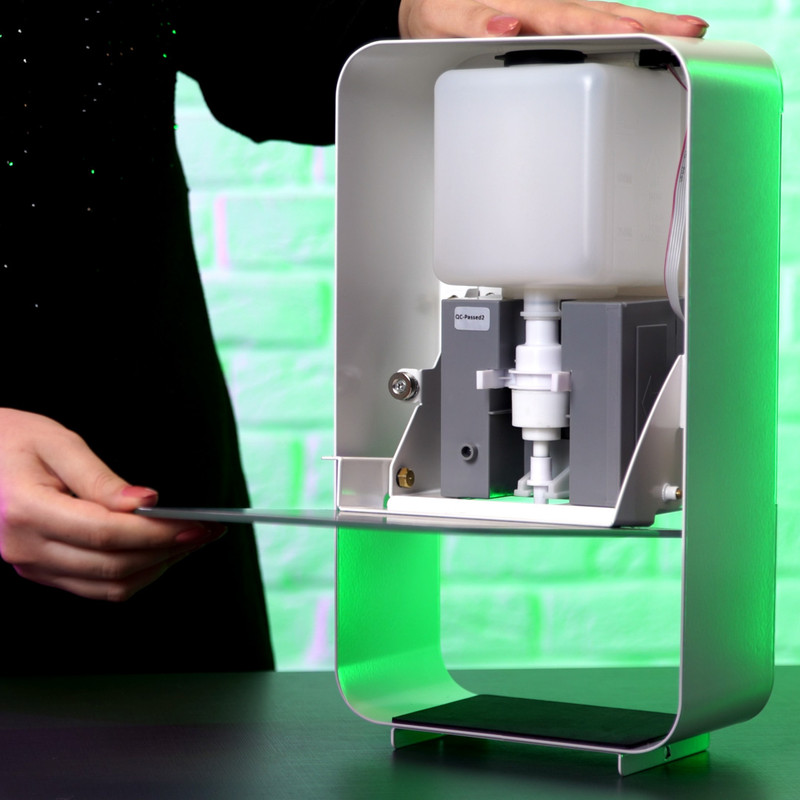 دستگاه ضد عفونی کننده دست زینوا مدلی تالی