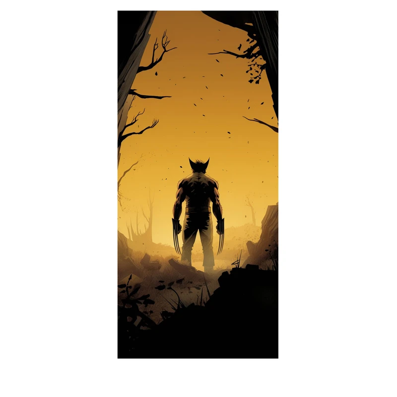 استیکر لپ تاپ و موبایل مدل سریال طرح فیلم لوگان Logan کد 2302