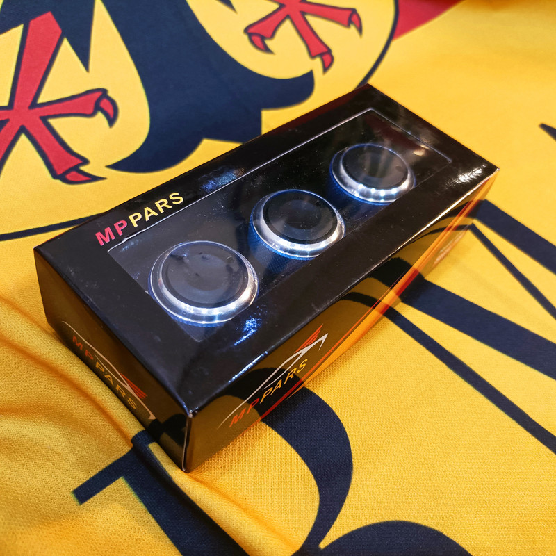 ولوم کنترل سرعت تهویه کولر و بخاری خودرو ام پی پارس مدل ABI01 مناسب برای تیبا مجموعه 3 عددی