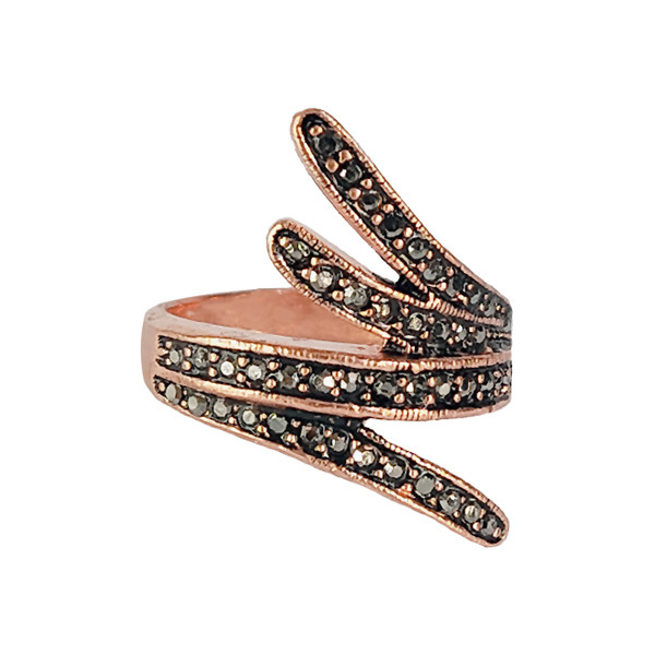 انگشتر زنانه مدل بال پرنده کد JW502 انگشتر زنانه مدل بال پرنده کد JW502