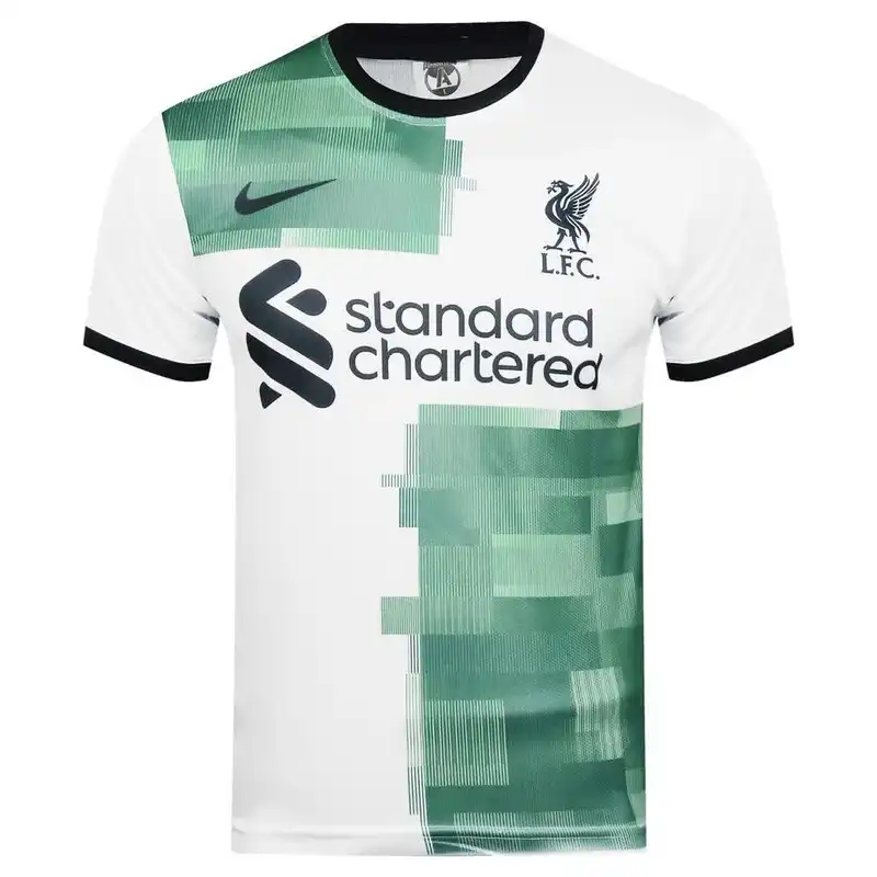 ست تیشرت و شلوارک ورزشی مردانه مدل لیورپول محمدصلاح 2024w