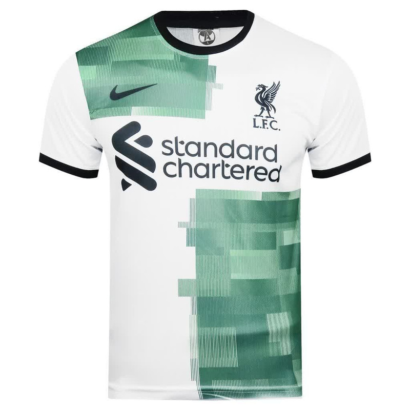 ست تیشرت و شلوارک ورزشی مردانه مدل لیورپول محمدصلاح 2024w