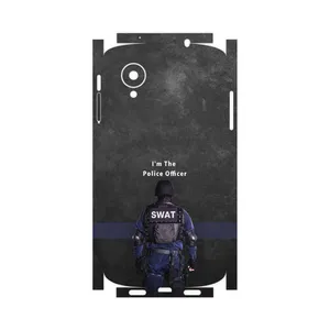 MAHOOT Police Officer-FullSkin Cover Sticker for Google Nexus 5