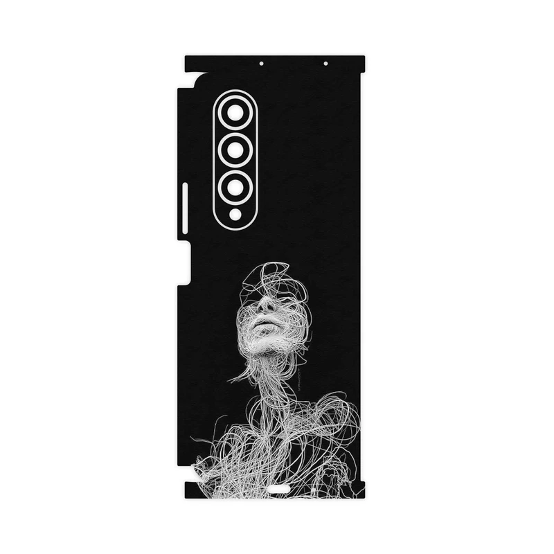 برچسب پوششی ماهوت مدل Strings Digital Art 2-FullSkin مناسب برای گوشی موبایل سامسونگ Galaxy Z Fold4