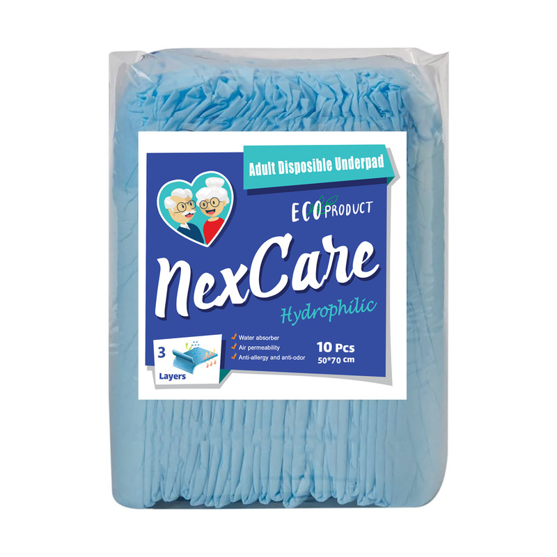 زیرانداز بهداشتی نکس کر مدل 5070 مجموعه 10 عددی