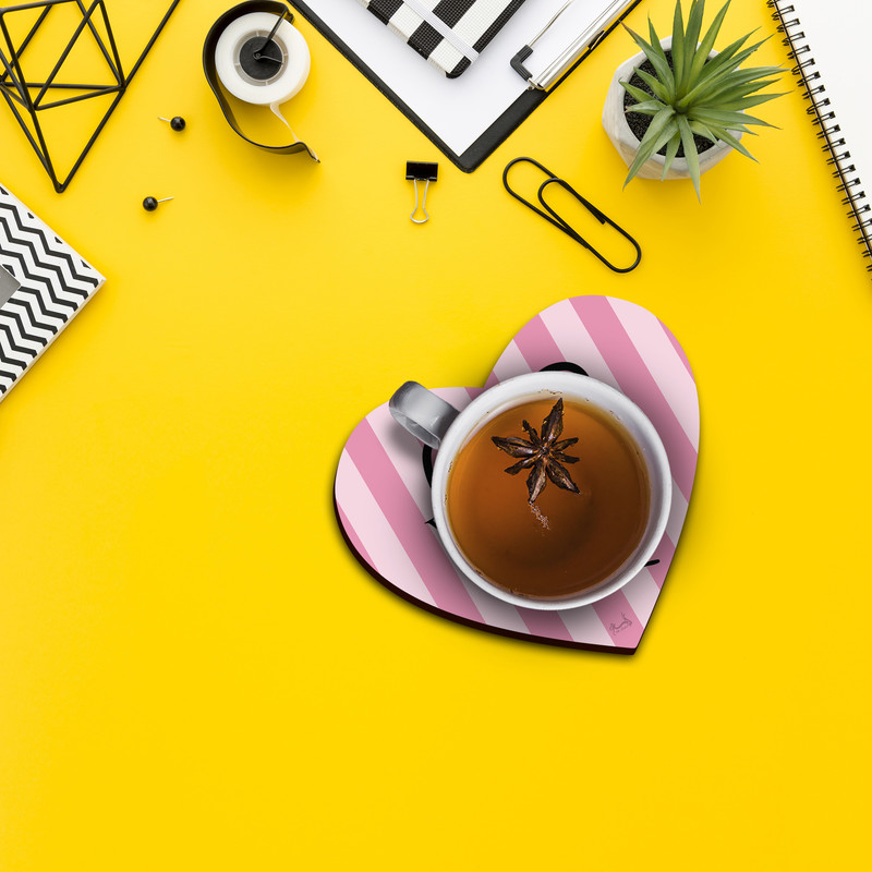 زیر لیوانی لوکسینو مدل قلب زیر لیوانی لوکسینو مدل قلب