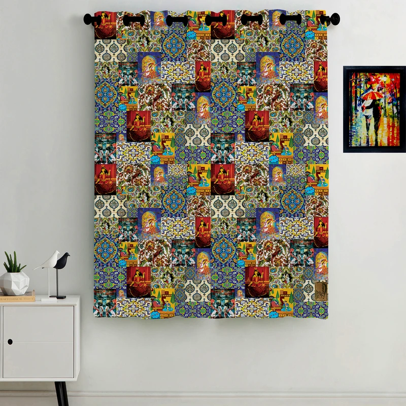 پرده رنس مدل CC2-50132 سایز 190x138 سانتی متر