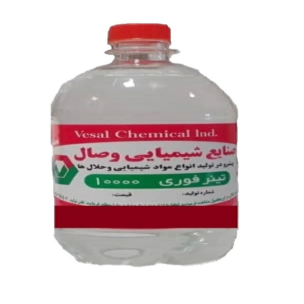 تینر صنایع شیمیایی وصال مدل 10000 حجم 1000میلی لیتر
