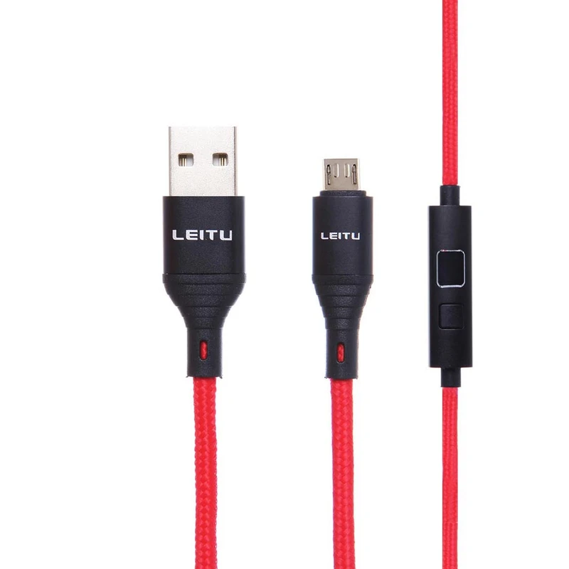 کابل تبدیل USB به MicroUSB لیتو مدل LD-24 طول 1 متر