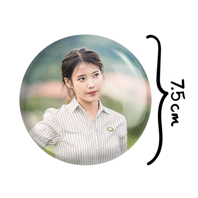 آینه جیبی خندالو طرح آیو IU مدل تاشو کد 19837