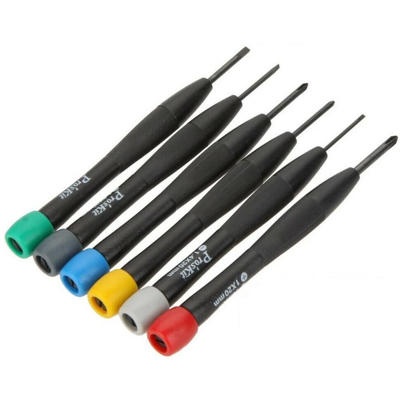 مجموعه 6 عددی پیچ گوشتی پروسکیت مدل 8PK-2061