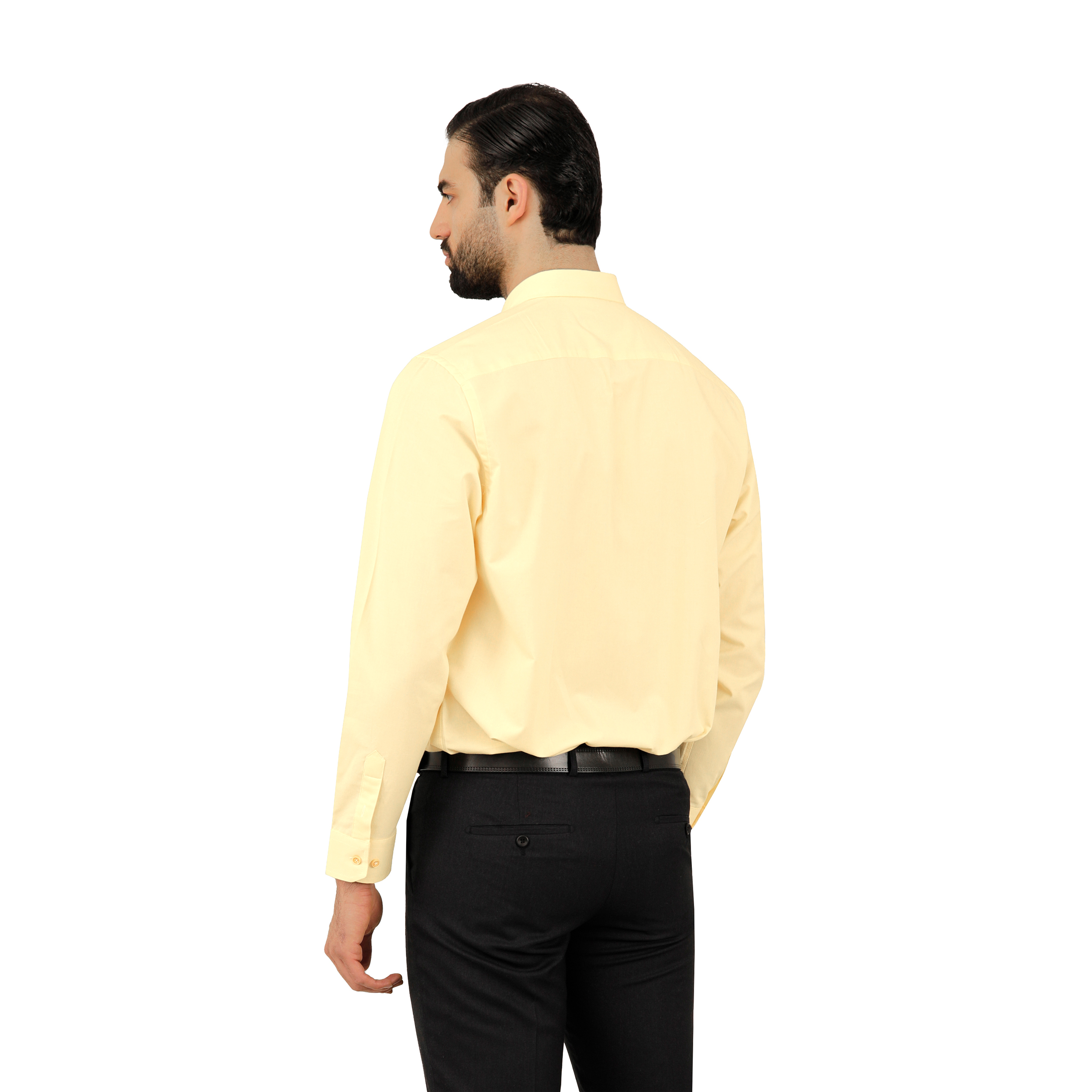 پیراهن آستین بلند مردانه پاتن جامه مدل  102721020242125 رنگ لیمویی -  - 3