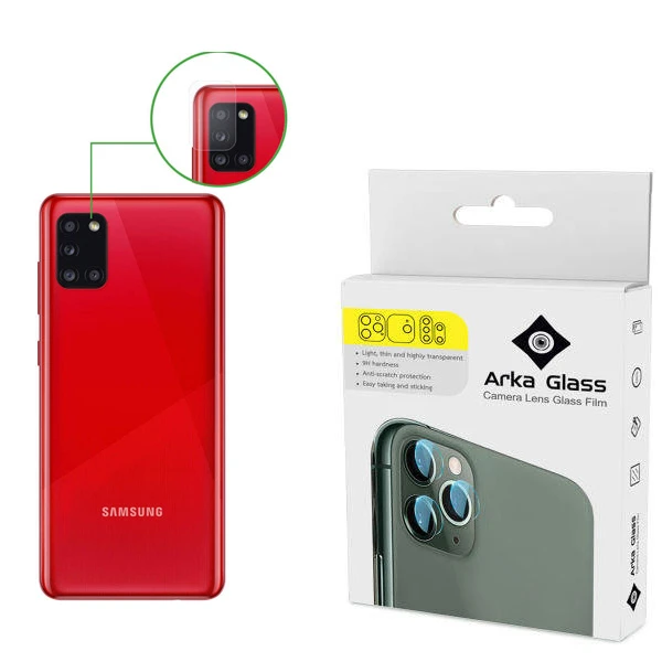  محافظ لنز دوربین آرکا گلس مدل GLA مناسب برای گوشی موبایل سامسونگ GALAXY A21s