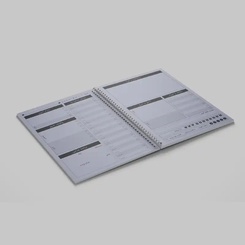 دفتر برنامه ریزی آیدی نوت مدل v1 طرح ماه کد 1003