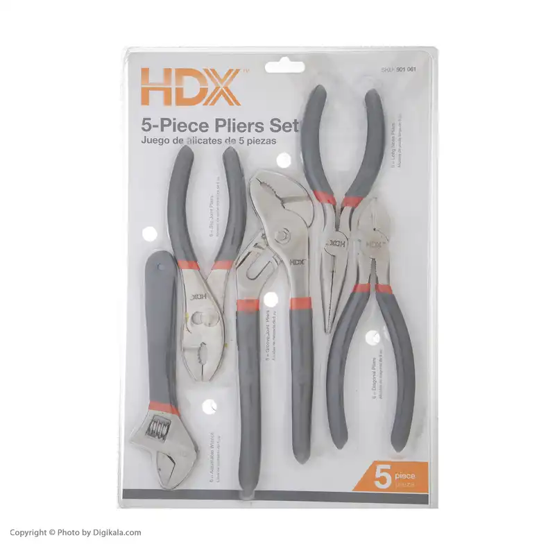 مجموعه 5 عددی ابزار اچ دی ایکس کد 901061