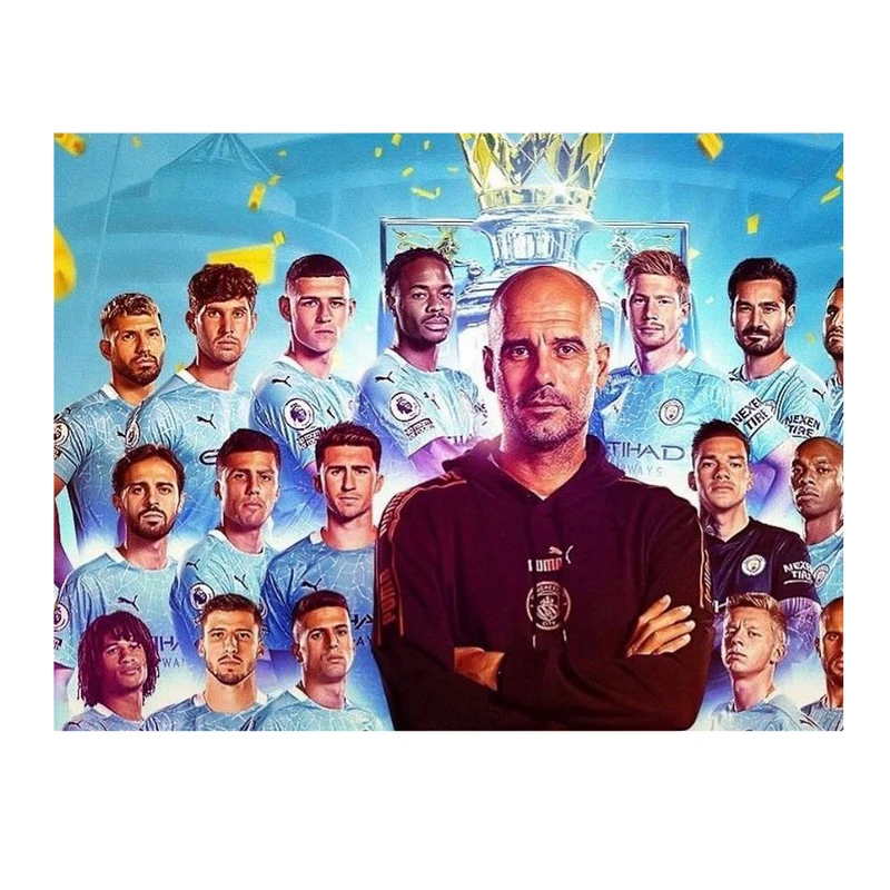 پوستر طرح تیم منچسترسیتی 2022 کد mancity