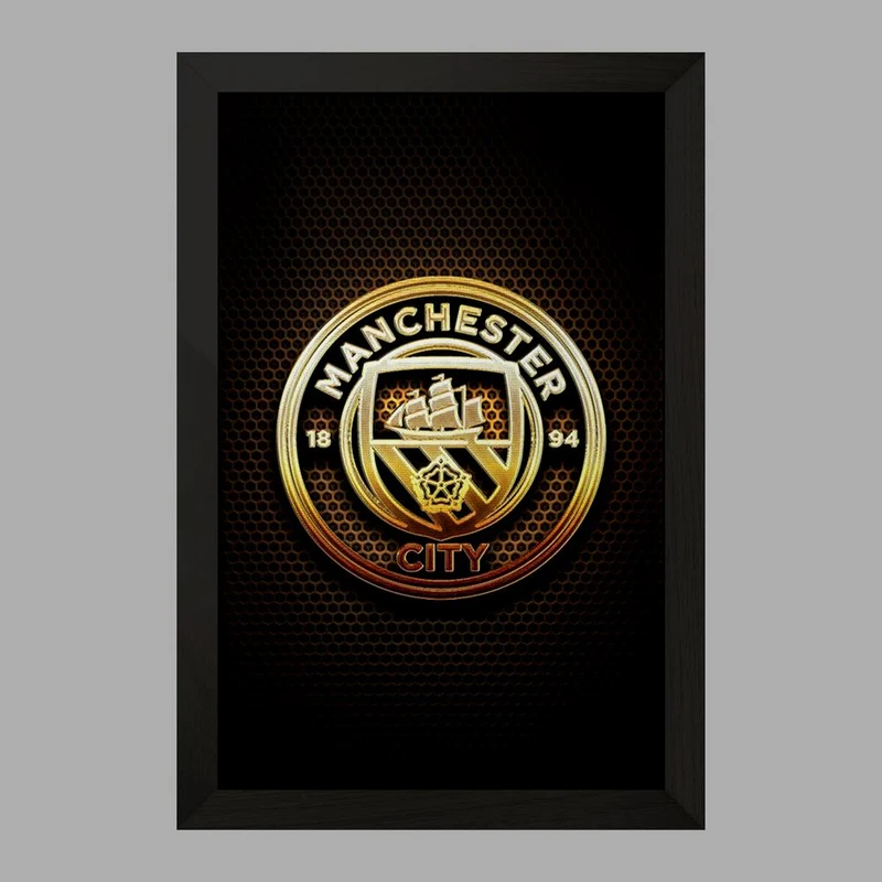 تابلو خندالو مدل باشگاه منچستر سیتی کد 26794