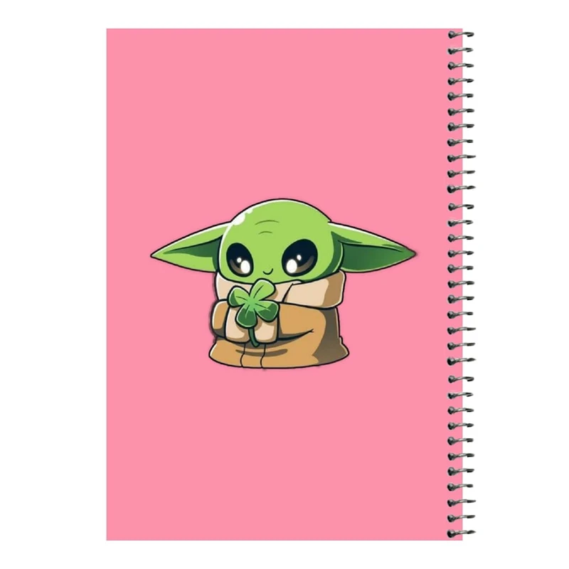 دفتر مشق 80 برگ اس جی مدل بیبی یودا کد 14