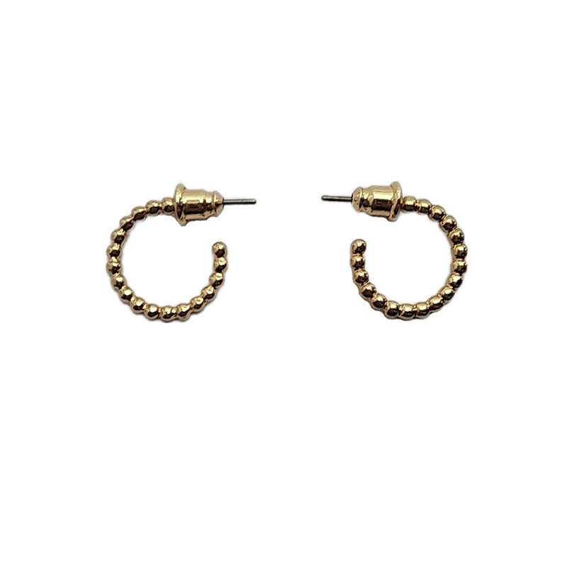 گوشواره زنانه سیکس مدل حلقه ی کد H40 گوشواره زنانه سیکس مدل حلقه ی کد H40