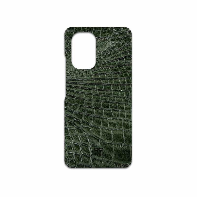 برچسب پوششی ماهوت مدل Green-Crocodile-Leather مناسب برای گوشی موبایل شیائومی Mi 11i