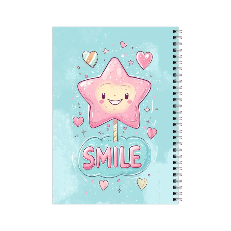 دفتر مشق 50 برگ بامبیلیپ طرح تصویر سازی ستاره خندان کد 2113320