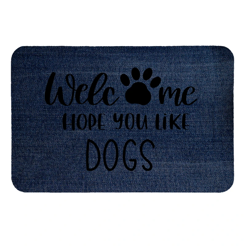 پادری طرح welcome کد 9547 سایز 50 × 70 سانتی متر